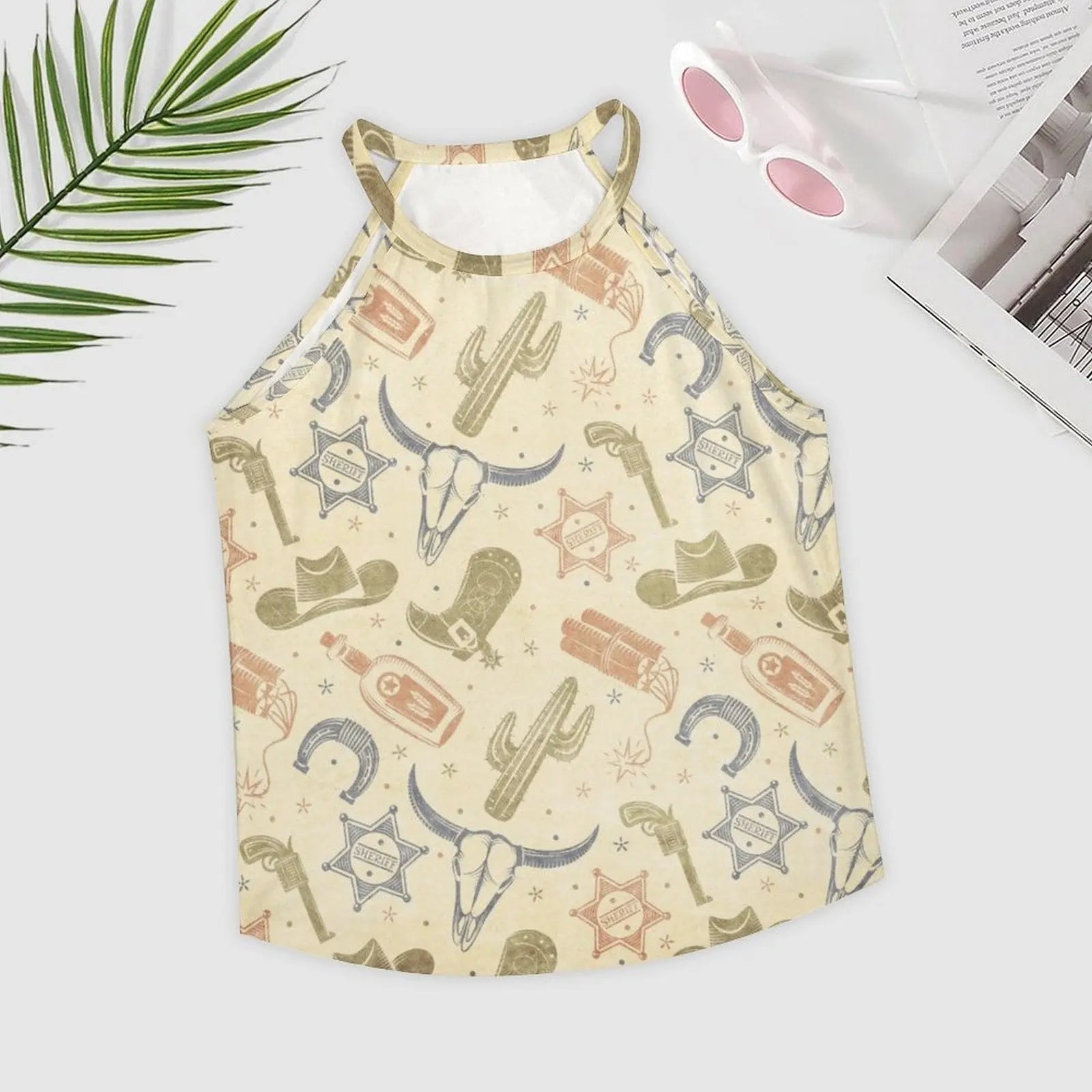 Baha Ranch Western Symbols Tank Top Baha Ranch Western Wear