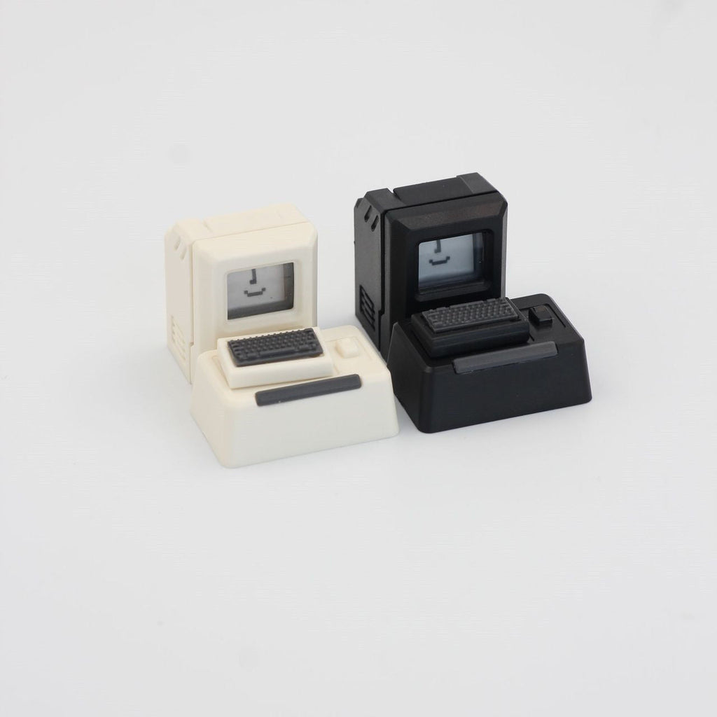 Mechanical Keyboard 80s Macintosh Retro Personality Translucent Keycap