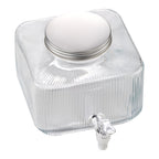 Drink Dispenser 0.8 Gal Beverage Dispenser for Parties Glass with Spigot