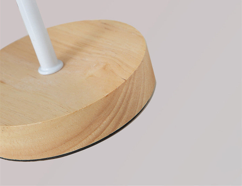 Solid Wood Fabric Decorative Table Lamp Bedroom