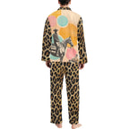 Baha Ranch Retro Pop Western Leopard Cowboy Pajamas Baha Ranch Western Wear