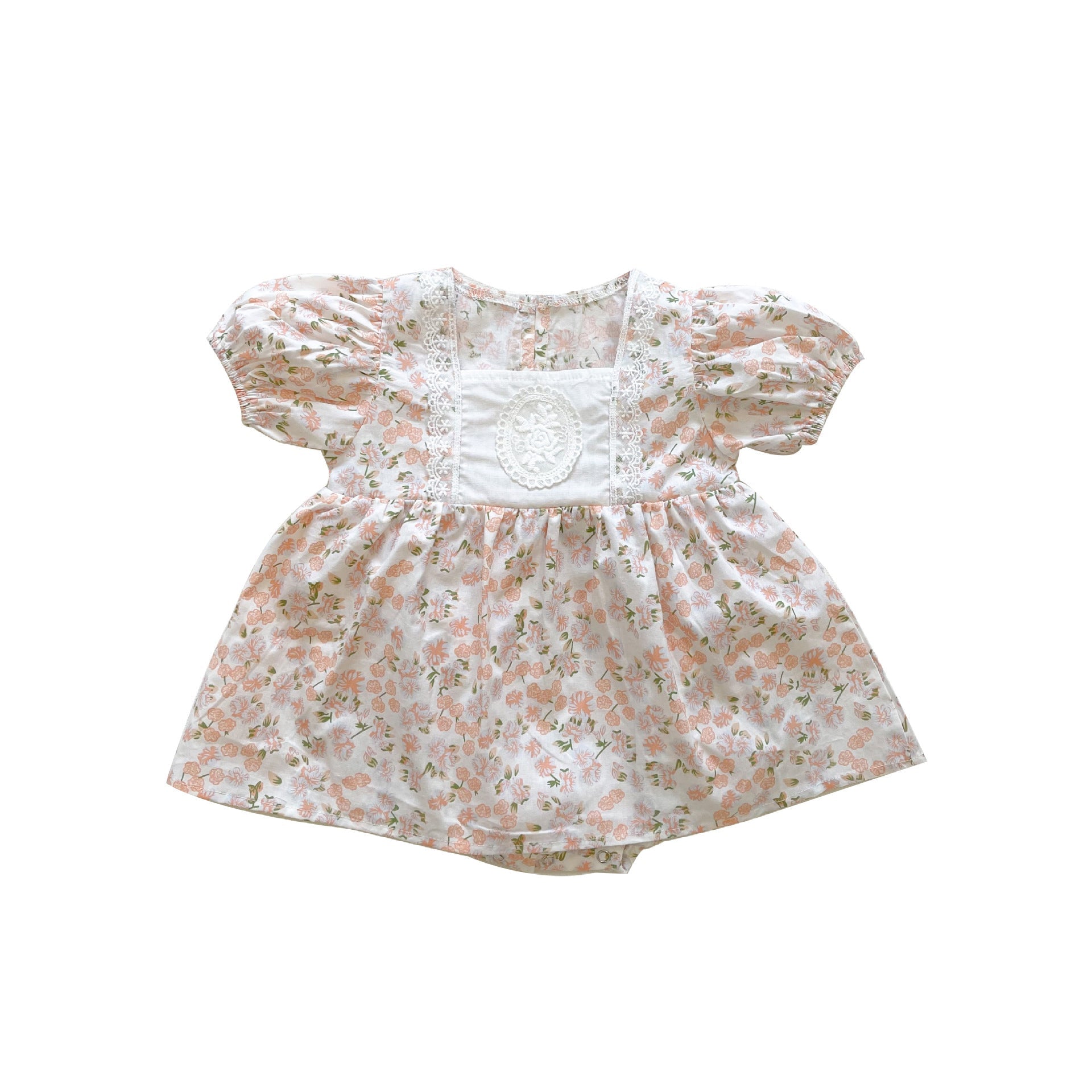 Korean Version Of Floral Princess Dress