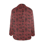 Baha Ranch Burgandy Cowboy Women's Western Blazer Baha Ranch Western Wear