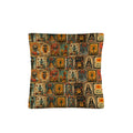 Colores de Mexico Dia de los Muertes Pillow Case Made in America Baha Ranch Western Wear