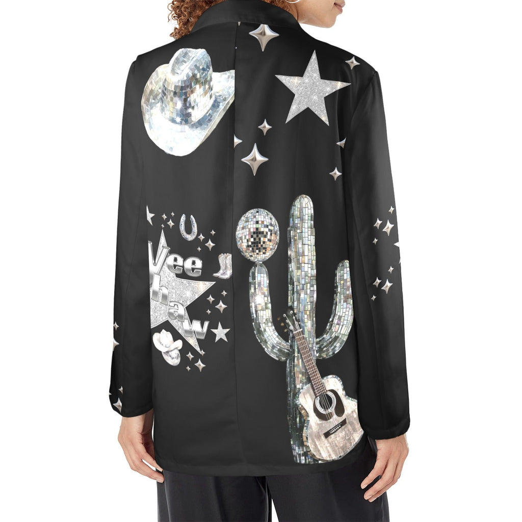 Baha Ranch Rhinestone Cowgirl Yeehaw Blazer Baha Ranch Western Wear
