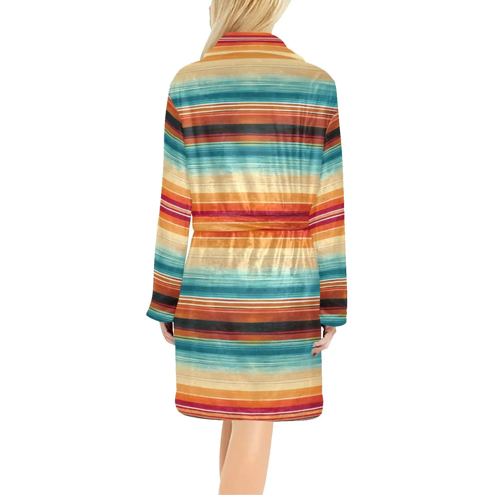 Baha Ranch Southwestern Serape Women's Bath Robe Baha Ranch Western Wear