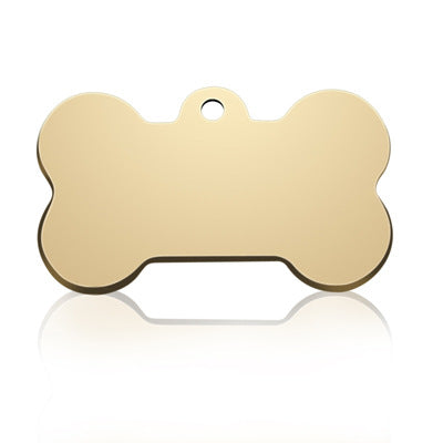 Cat And Dog ID Label Carving Personalized Pendant