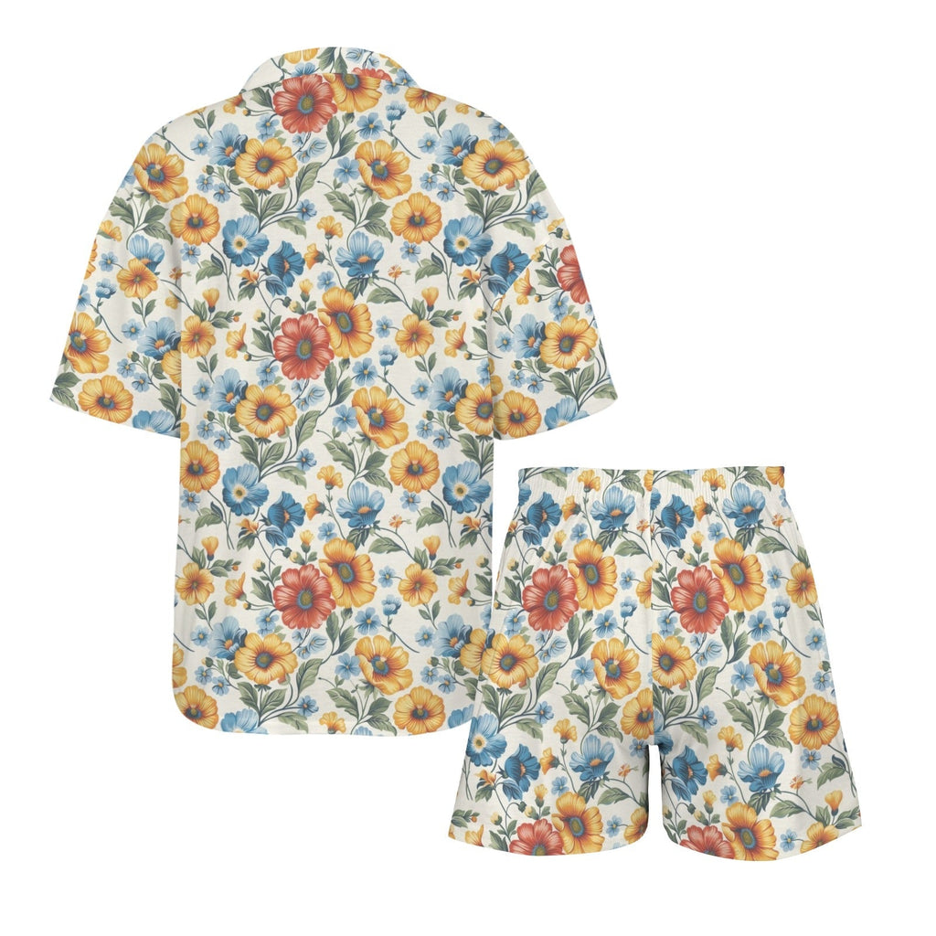 Baha Ranch Mexican Floral Women's Pajama Set Made in America Baha Ranch Western Wear