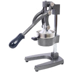 Cast Iron Citrus Juicer, Extra-Large Commercial Grade Manual Hand Press , Heavy Duty Countertop Squeezer for Fresh Orange Juice ,grey color
