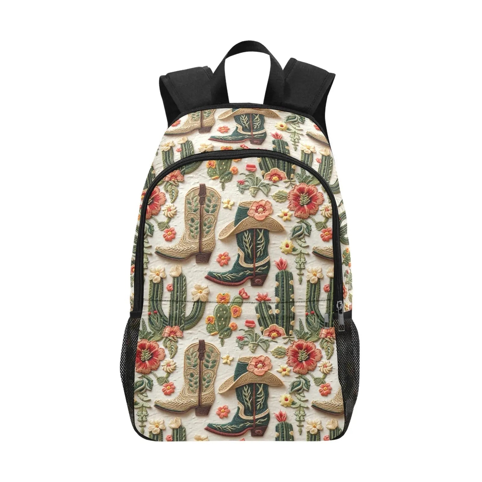 Floral Boots Cactus Backpack Baha Ranch Western Wear