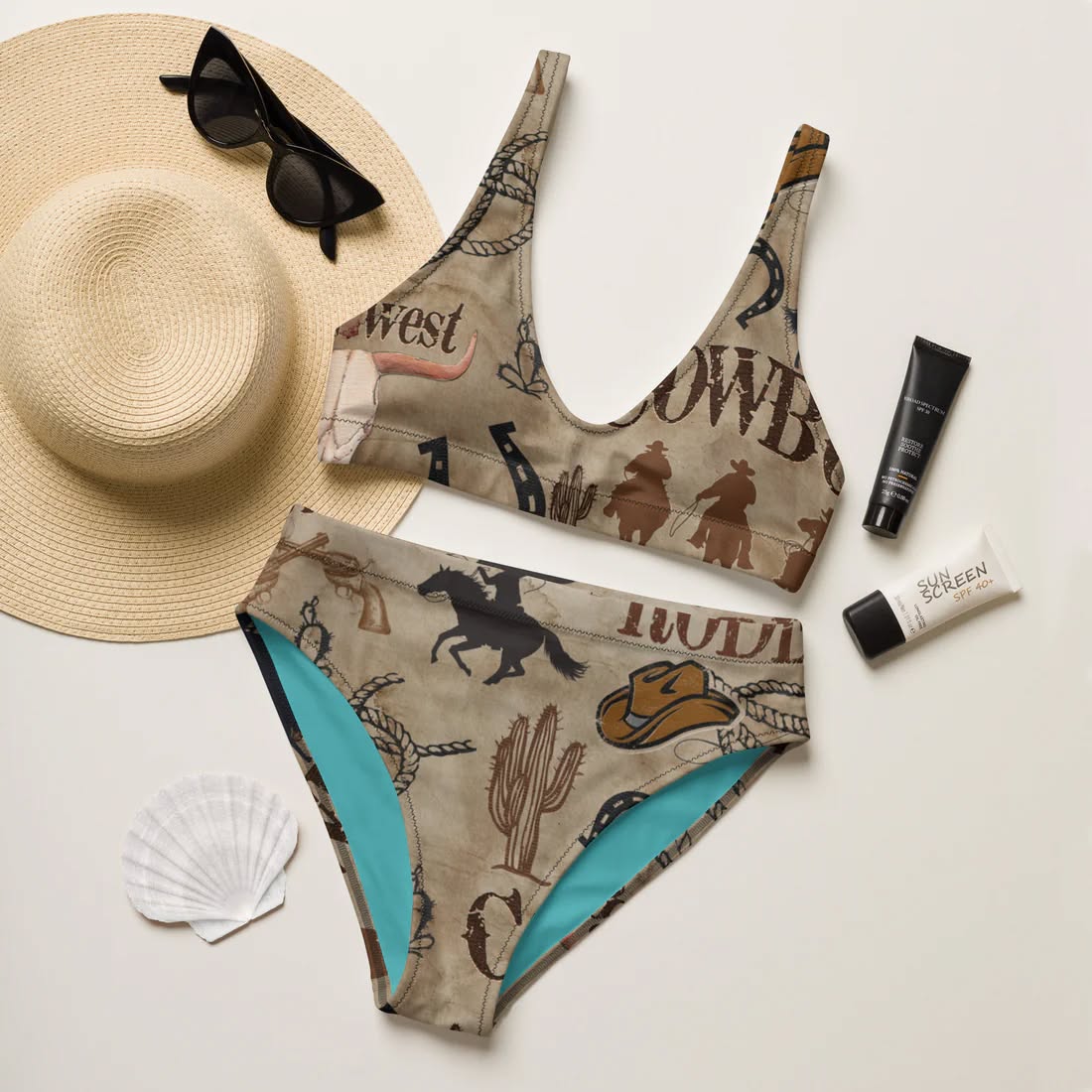 Yeehaw Western Way Bikini M Baha Ranch Western Wear