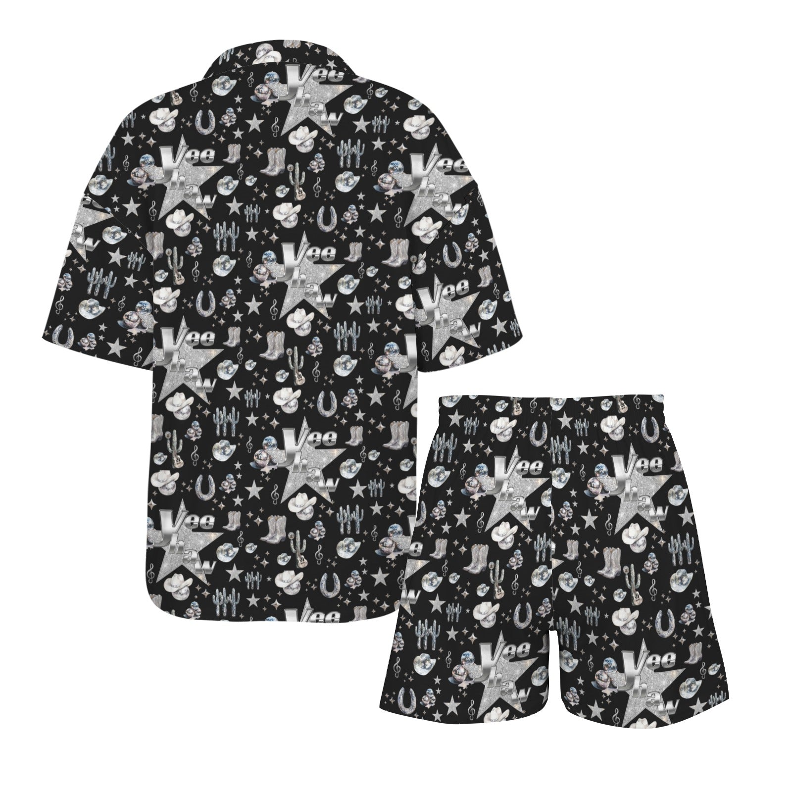 Baha Ranch Rhinestone Cowgirl Pajama Set Made in America Baha Ranch Western Wear
