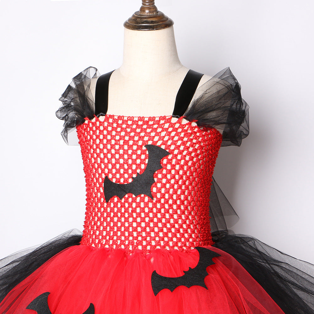 Handmade girls net yarn tutu skirt