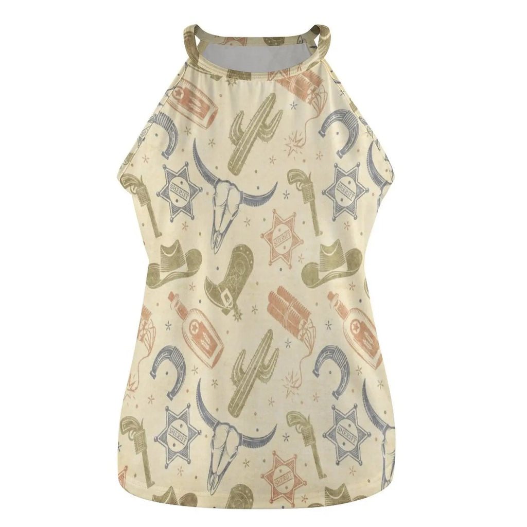 Baha Ranch Western Symbols Tank Top Baha Ranch Western Wear