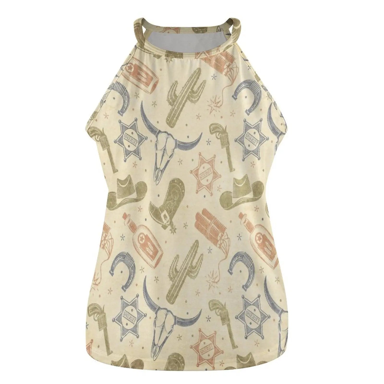 Baha Ranch Western Symbols Tank Top Baha Ranch Western Wear