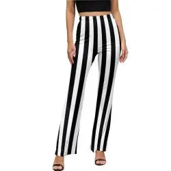 Baha Ranch Beetlejuice Striped Flare Pants Baha Ranch Western Wear