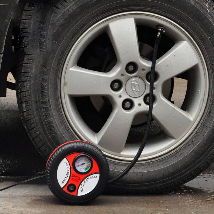 Car Battery Car Portable Tire Electric Inflator