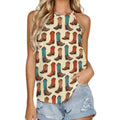 Baha Ranch Got My Boots Tank Top Baha Ranch Western Wear