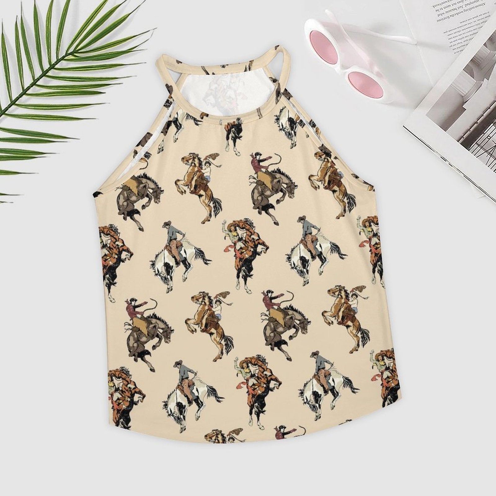 Baha Ranch Vintage Western Tank Top Baha Ranch Western Wear
