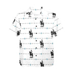 Baha Ranch Saddle Up Western Hawaiian Shirt Made in America Baha Ranch Western Wear