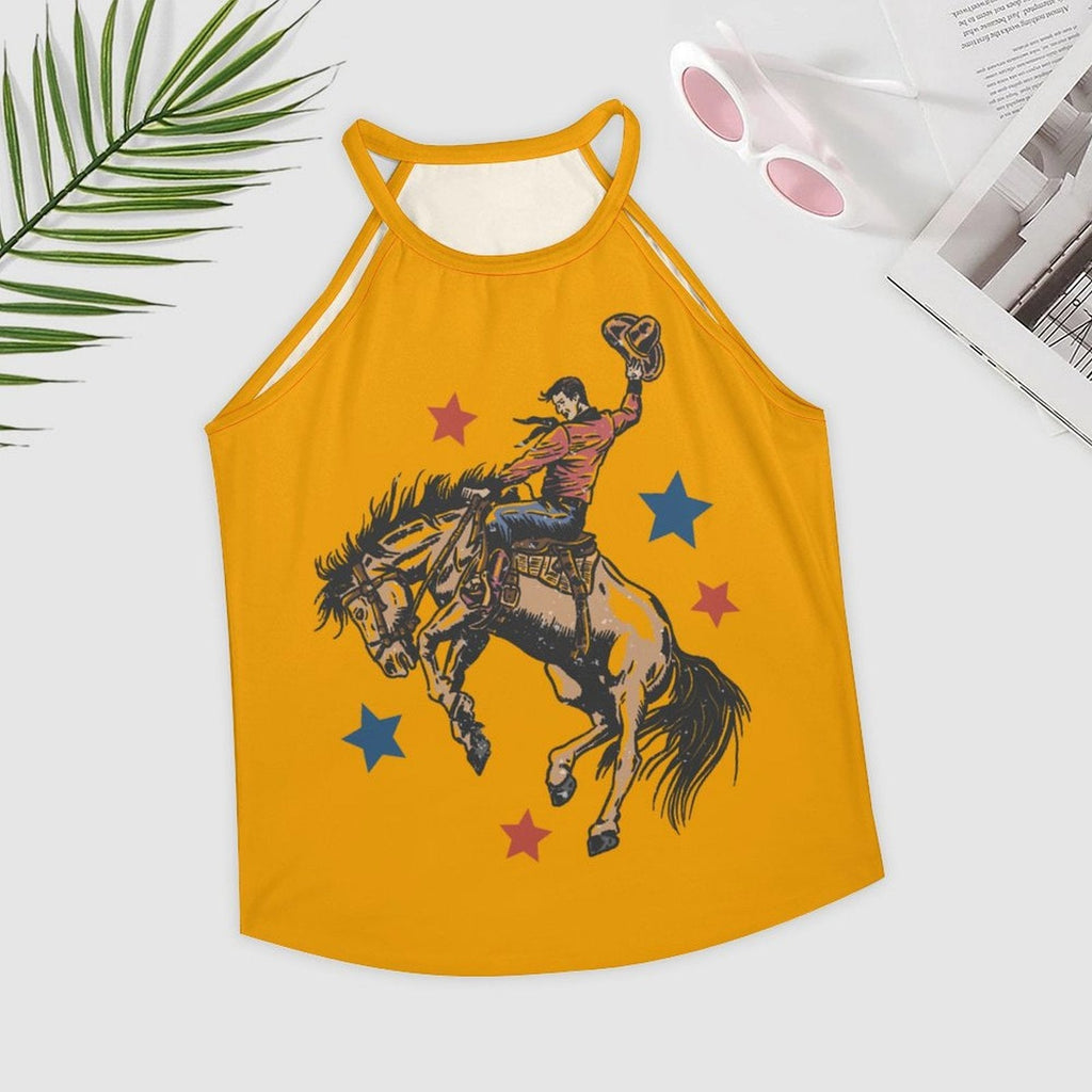 Baha Ranch Rodeo Cowboy Tank Top Baha Ranch Western Wear