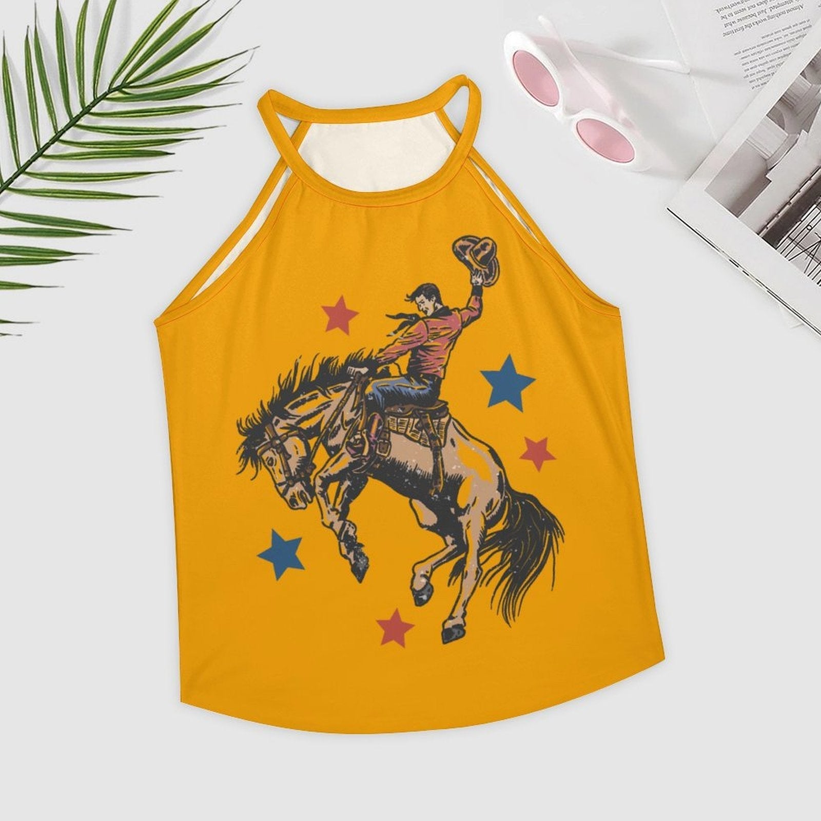 Baha Ranch Rodeo Cowboy Tank Top Baha Ranch Western Wear
