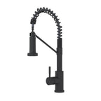 Bothwa Home CUPC Certified 19' Single Handle Kitchen Faucet (Matt Black Finish)