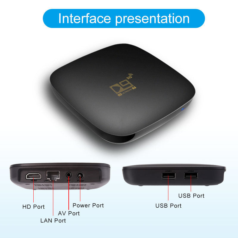 Android 10.0 X96 H96 Set Top Box
