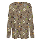 Baha Ranch Western Print Long Sleeve Top Baha Ranch Western Wear