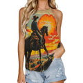 Baha Ranch Sunset Cowboy Tank Top Baha Ranch Western Wear