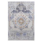 NAAR PAYAS Collection 8X10 Cream / Gold / Medallion Area Rug