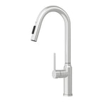 Bothwa Home 18.83' CUPC Certified Pull-down Kitchen Faucet (Brushed Nickel Finish)