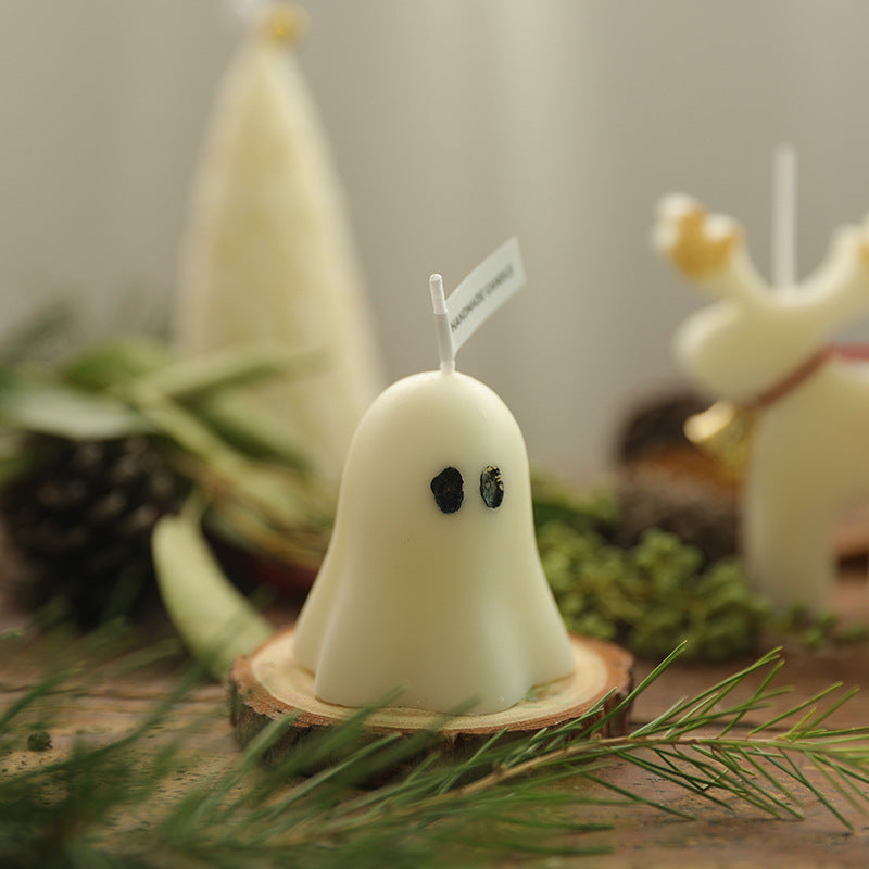 Creative Halloween Ghost Shape Aromatherapy Candle Gift Box