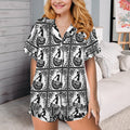 Baha Ranch Colores de Mexico Flamenco Southwestern Satin Pajamas Baha Ranch Western Wear