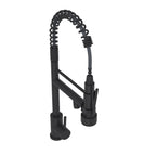Bothwa Home CUPC Certified 19' Single Handle Kitchen Faucet (Matt Black Finish)