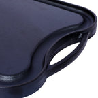 Pre-Seasoned Cast Iron Reversible Rectangular Grill/Griddle, Black,20inch x 10inch