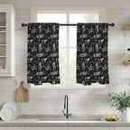 Ranch Life Window Curtains 28"x40" (2-Piece) Made in America Baha Ranch Western Wear