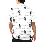 Baha Ranch Saddle Up Western Hawaiian Shirt Made in America Baha Ranch Western Wear