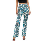 Baha Ranch All Turquoise Flare Pants Baha Ranch Western Wear
