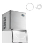 Commercial Ice Maker Machine - Head, 450 Lbs/Day Stainless Steel Ice Machine with Scheduled Ice-Making, Self-Cleaning, Adjustable Thickness, Ideal for Restaurant Bar Cafe Hotel - Head Only