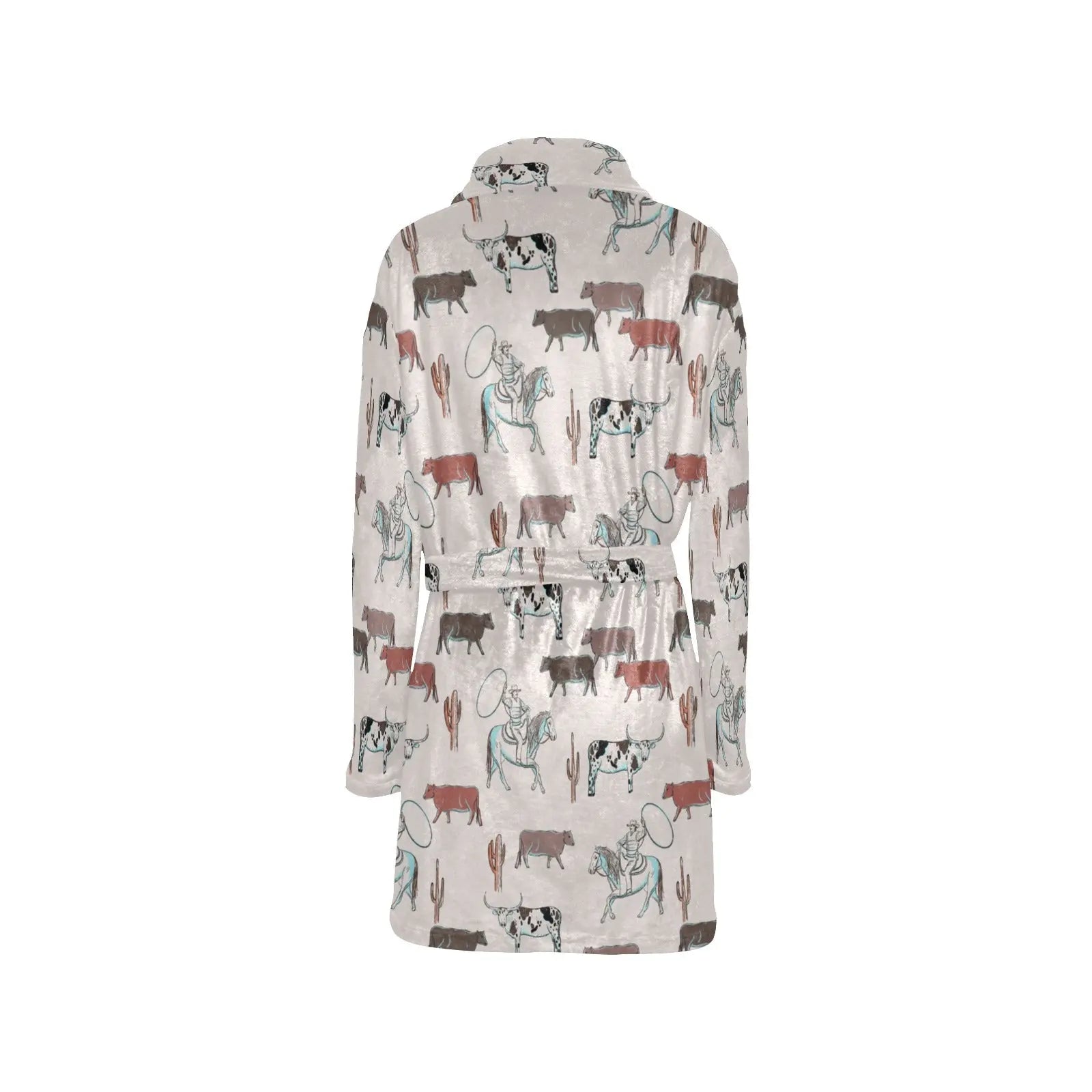 Cattle Drive Women's Western Bath Robe Baha Ranch Western Wear