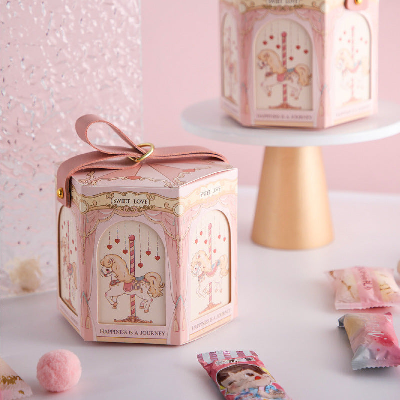 Kindergarten Children's Birthday Cute Gift Bag Candy Box