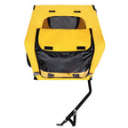 Pet Bike Trailer Dog Cart for Bicycle, Suitable for Small and Medium Pets, Easy Folding Cart Frame, Quick Release Wheel, Non-Slip Floor, Internal Leash