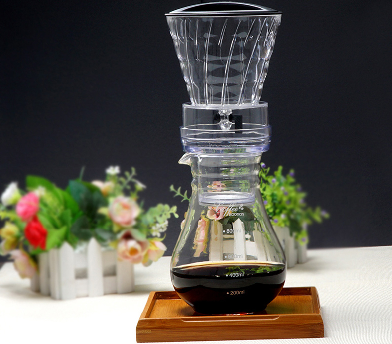 Ice Drip Coffee Pot Ice Drip Pot Drip Type Ice Brew Coffee Machine Coffee Utensils 800ml