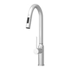 Bothwa Home 18.83' CUPC Certified Pull-down Kitchen Faucet (Brushed Nickel Finish)