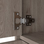 Sheffield L Bar C, Two Cabinet, Hairpin Legs, Eight Cubbies For liquor