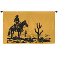 Desert Cowboy Window Curtain 52"x63" Made in America Baha Ranch Western Wear