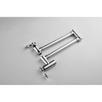 Wall Mount Folding Kitchen Pot Filler Faucet