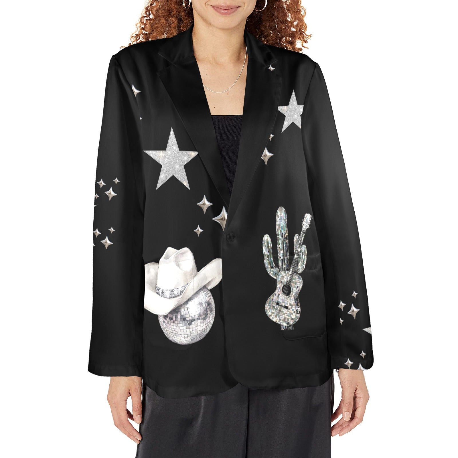 Baha Ranch Rhinestone Cowgirl Yeehaw Blazer Baha Ranch Western Wear