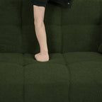 70.1 'futon sofa bed, convertible double sofa bed with folding armrests for living rooms and small Spaces
